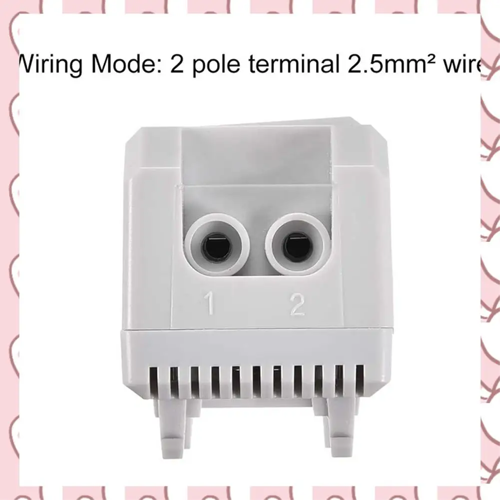 

HHTL 2X Mechanical Thermostat, KTO011 0-60Celsius Adjustable Compact Normally Close(N.C) Temperature Controller Switch,Red