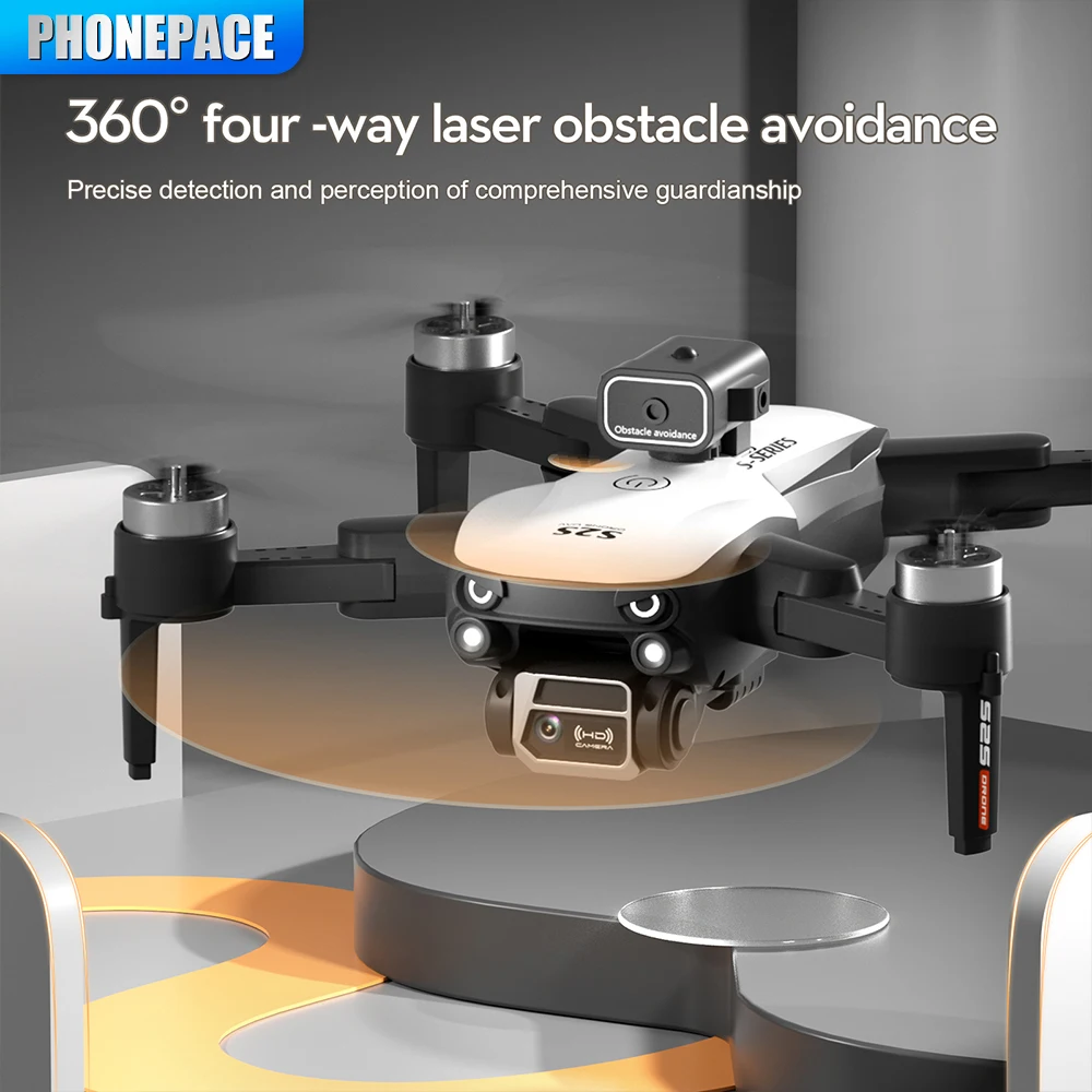 Drone professionnel S2S 8K 5G GPS HD, photographie aérienne, caméra pour touristes, omnidirectionnel, évitement d'obstacles sans balais, quadrirotor