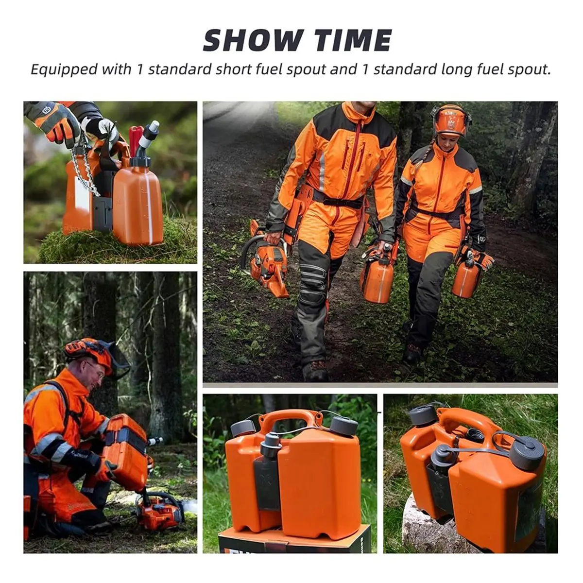 2026 New  Container with Spill Proof Smart Control Spout with Bonus Spout Extender, Can 5 L + 2.5 L Oil 0000 881 0113