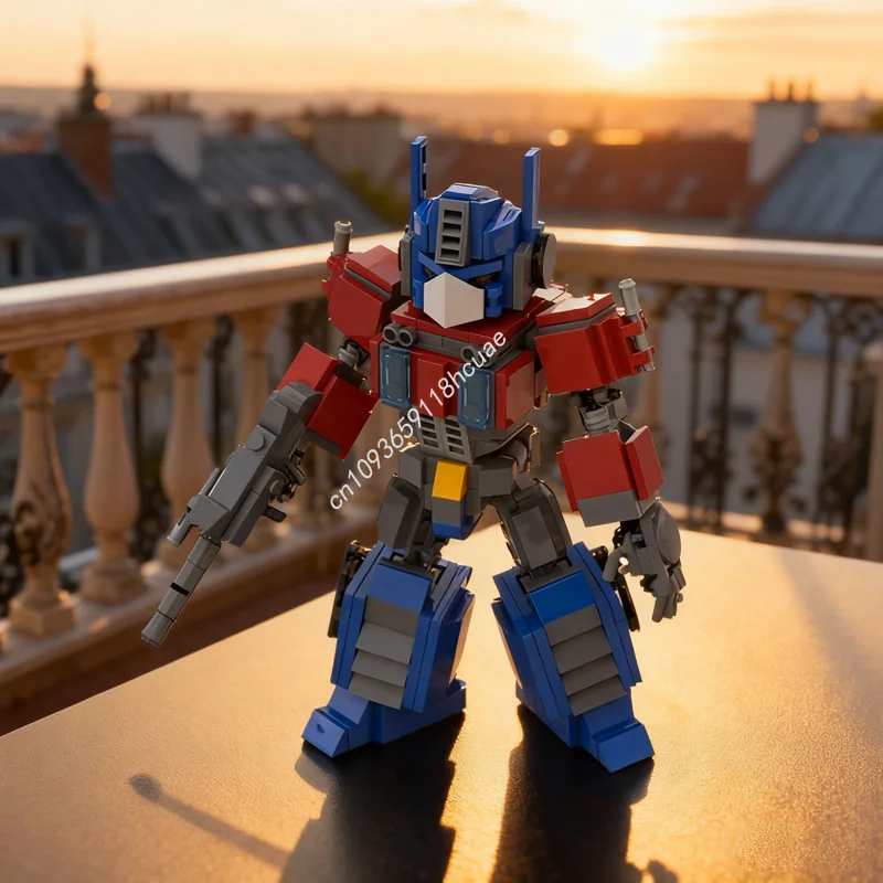

409pcs MOC Optimus Prime Creatored Model Building Blocks Architecture Christmas Gifts Assemble Toy Idea Education Kids Birthday