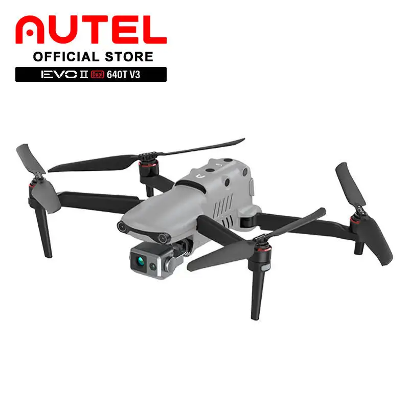 Autel Robotics EVO II Dual 640T V3 Thermal Drone, with 10 Different Thermal Color Palettes