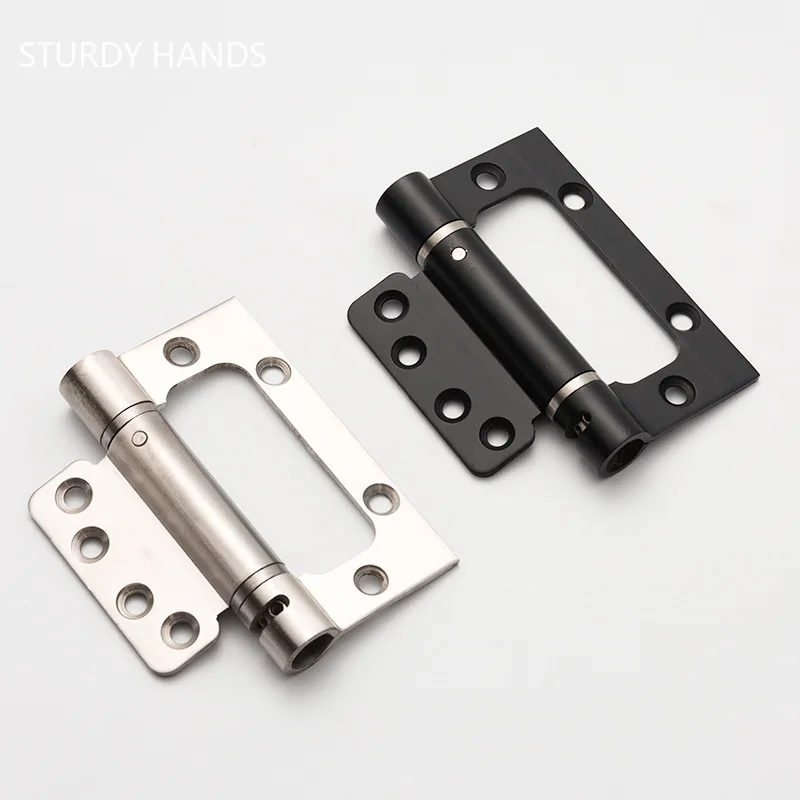 4 Inches Stainless Steel Adjustable Hinge Furniture Spring Mute Hinges Window Cabinet Door Connector Home Hardware Accessories