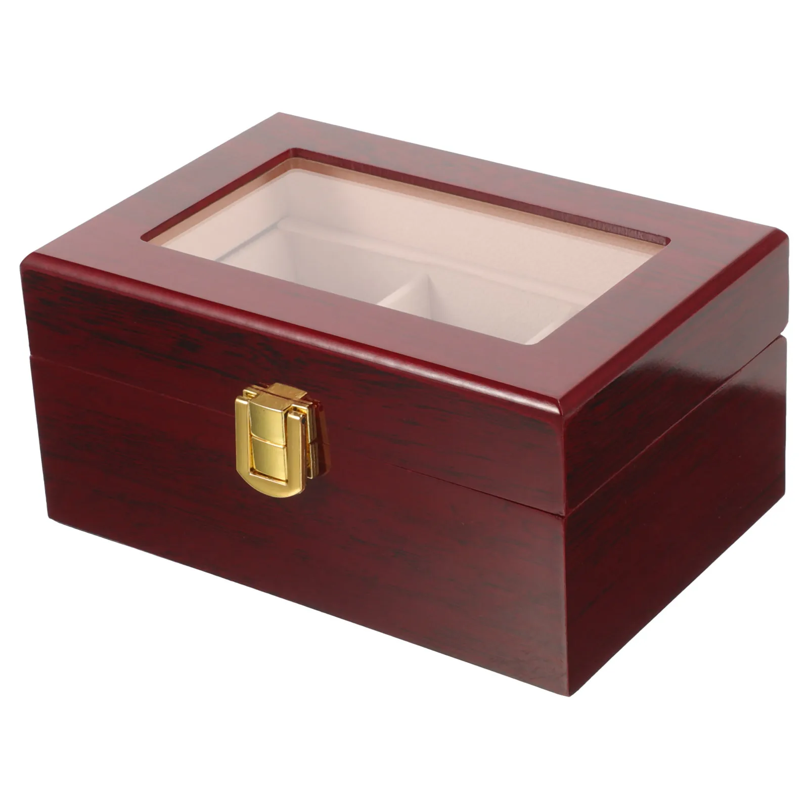 

Watch Display Case 3 Slot Wooden Organizer for Men Women Elegant Design Portable Storage Gift Watch Storage Case for Men