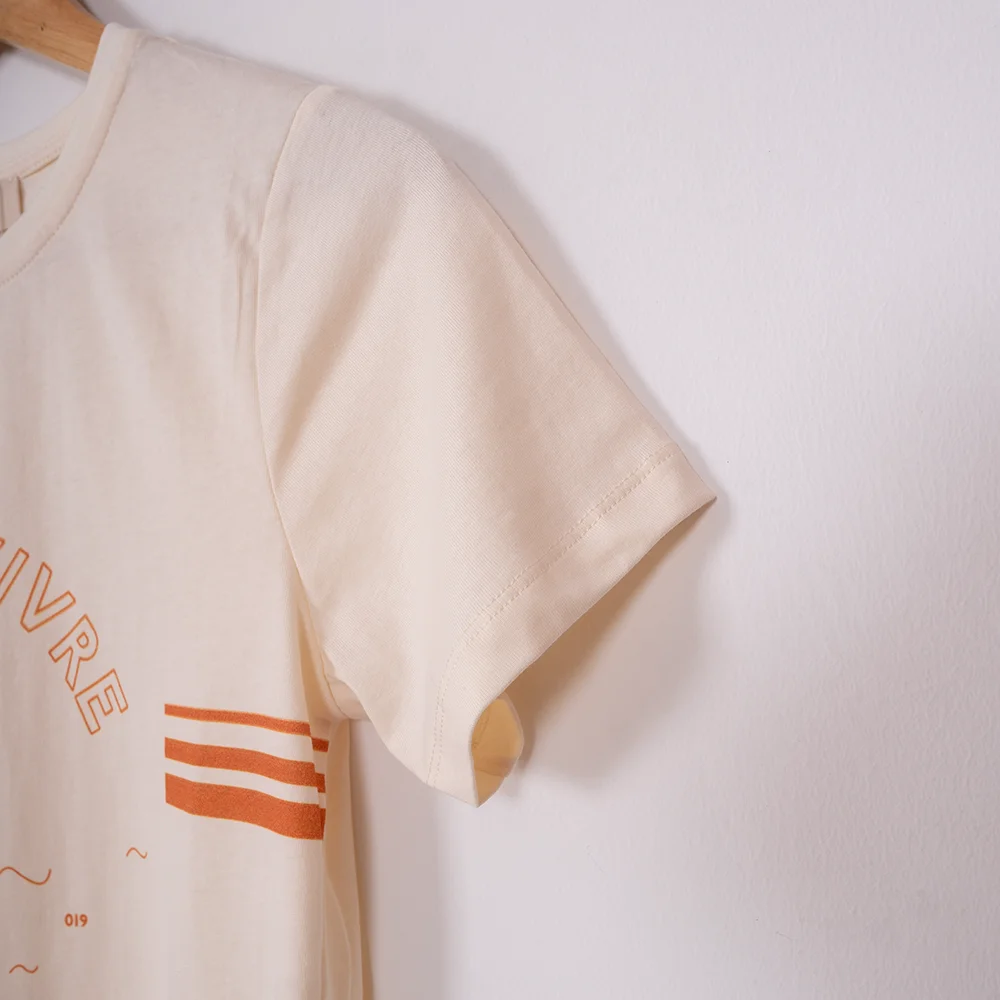 روان 5C149 السباحة فتاة رسالة الجرافيك طباعة المرأة تي شيرت الصيف قصيرة الأكمام سيدة البلوز الكلاسيكية عادية خمر فام #4