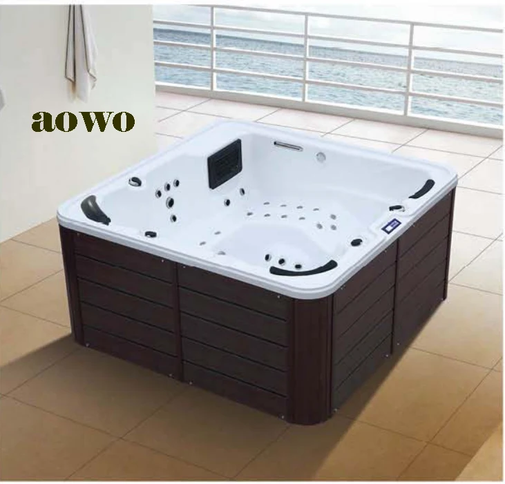 Hot Tube Outdoor Jakuzi Spa Bath Jet Sek whirlpool Massage Tub Pool Hot Tubs and Baignoire Balneo Massage for 6 Person