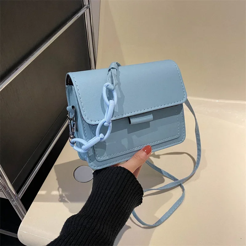 

Шикарная повседневная женская сумка на плечо, весенний новый стиль, модная сумка через плечо, мягкий полиэстер, универсальная искусственная кожа