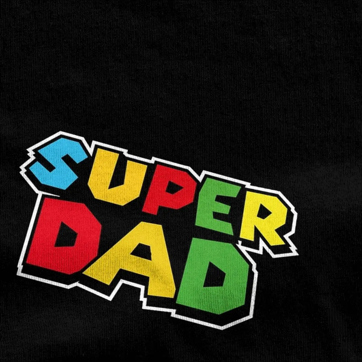 Vintage T-Shirt Super Dad Funny Fathers Day Cotton T Shirts Hippie Tshirt for Men Beach Aesthetic Casual Short Sleeve Tees