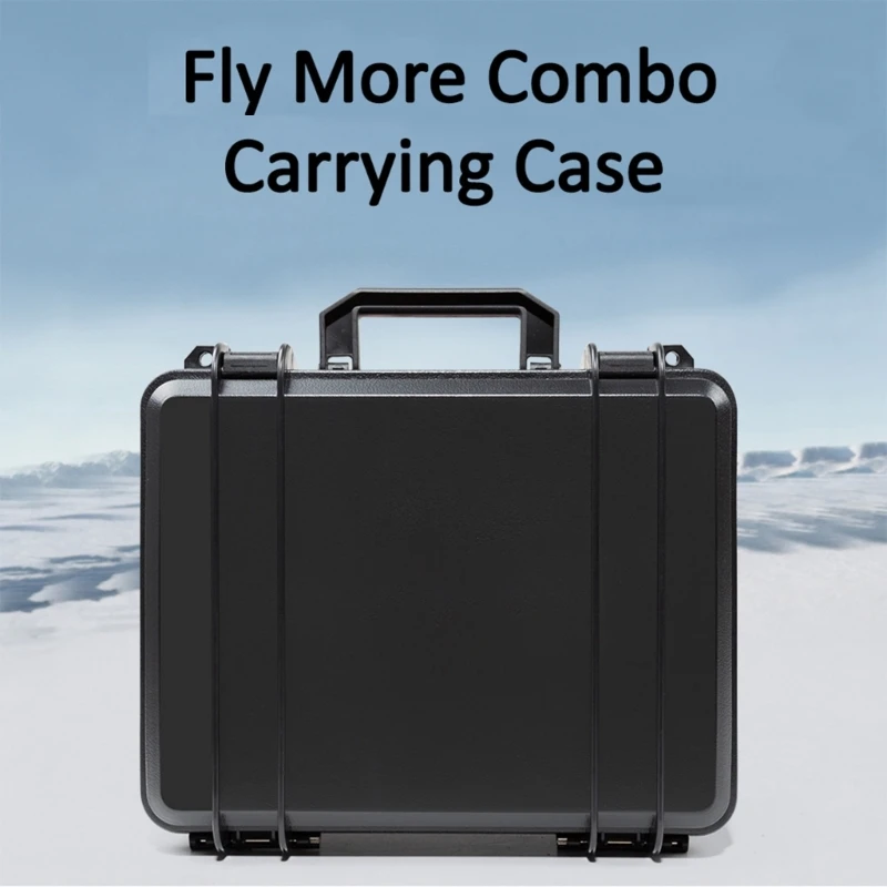 Quadcopter Carrying Case For UAV Storage Box Black Handbag Shockproof Travel Organizing With EVA Lining Drop Shipping