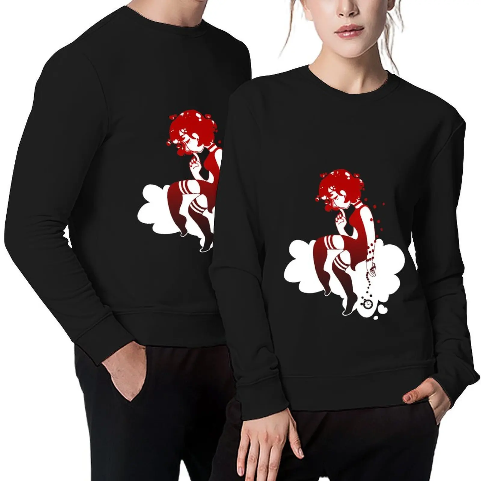 

Lost in a Daydream Pullover men's sweat-shirt anime clothing tracksuits korean autumn clothes new sweatshirt