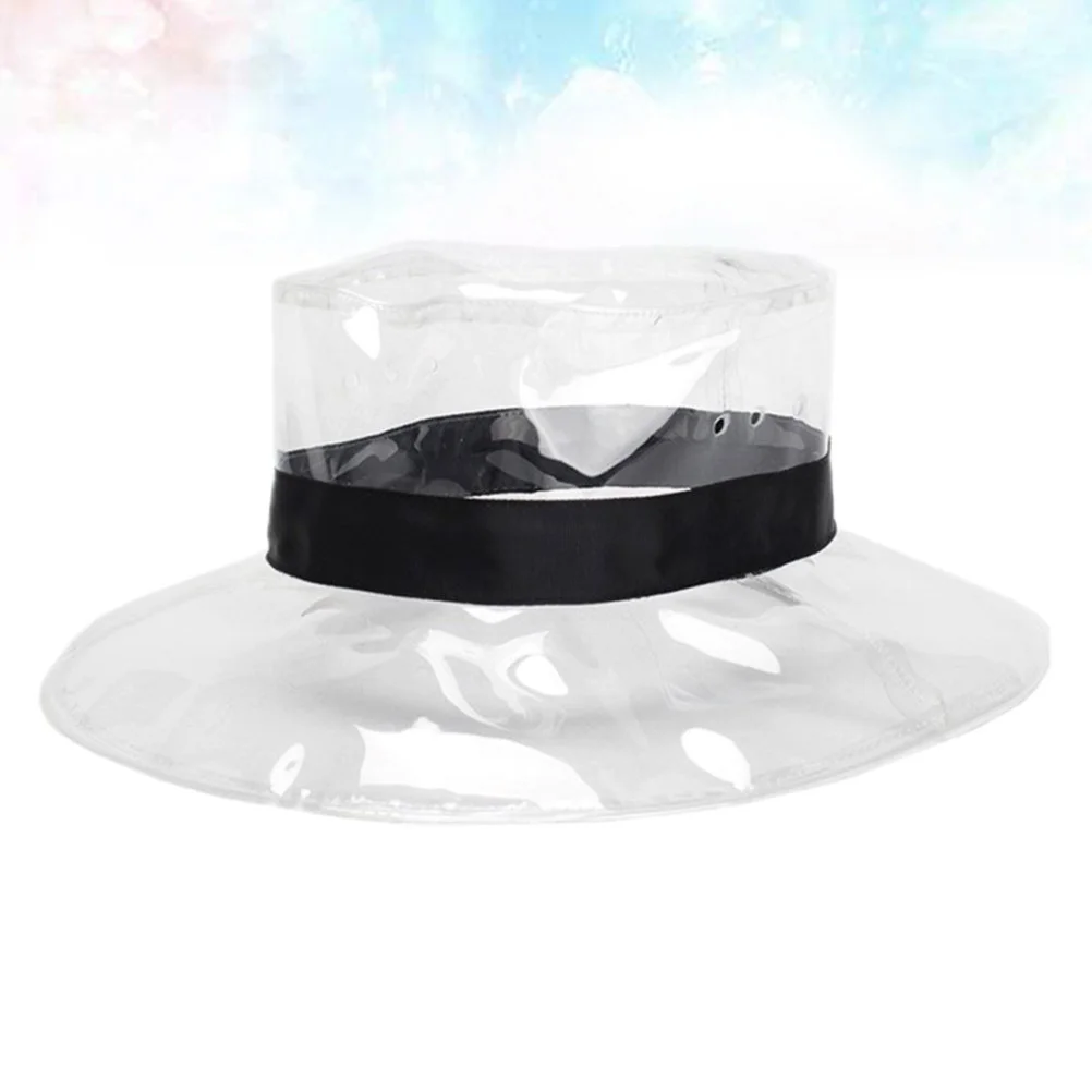 Waterproof Fisherman Hat Headwear Hats Sun Transparent Fashion Bucket Cap