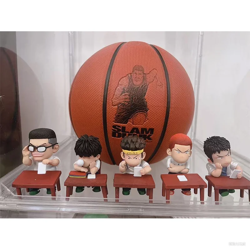 

Аниме Slam Dunk Toys Sakuragi Hanamichi, милая фигурка для мальчиков, Коллекционная модель автомобиля, украшение для парня, Рождественский подарок, набор из 5 шт.