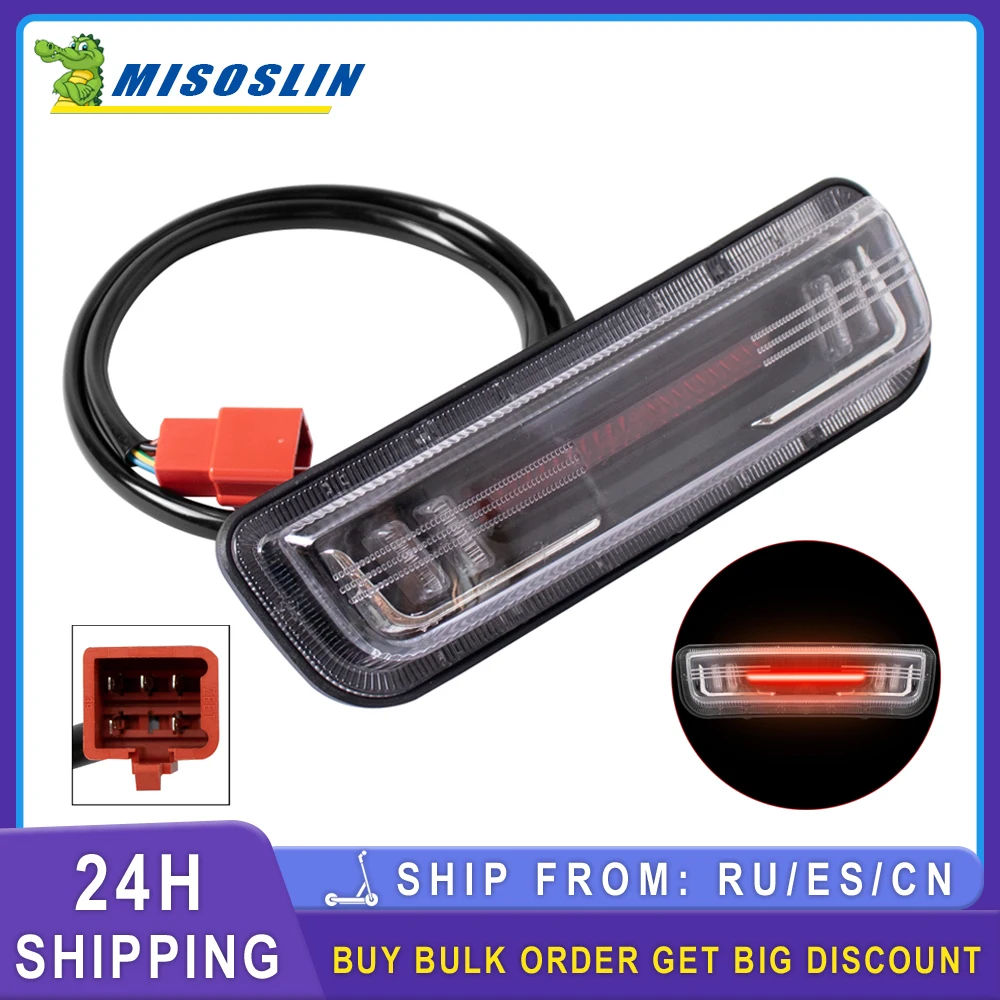 Waterproof 12V 48V 60V Right/Left Turn Signal Light For Citycoco/Harley Electric Scooter Rear LED Brake Taillight