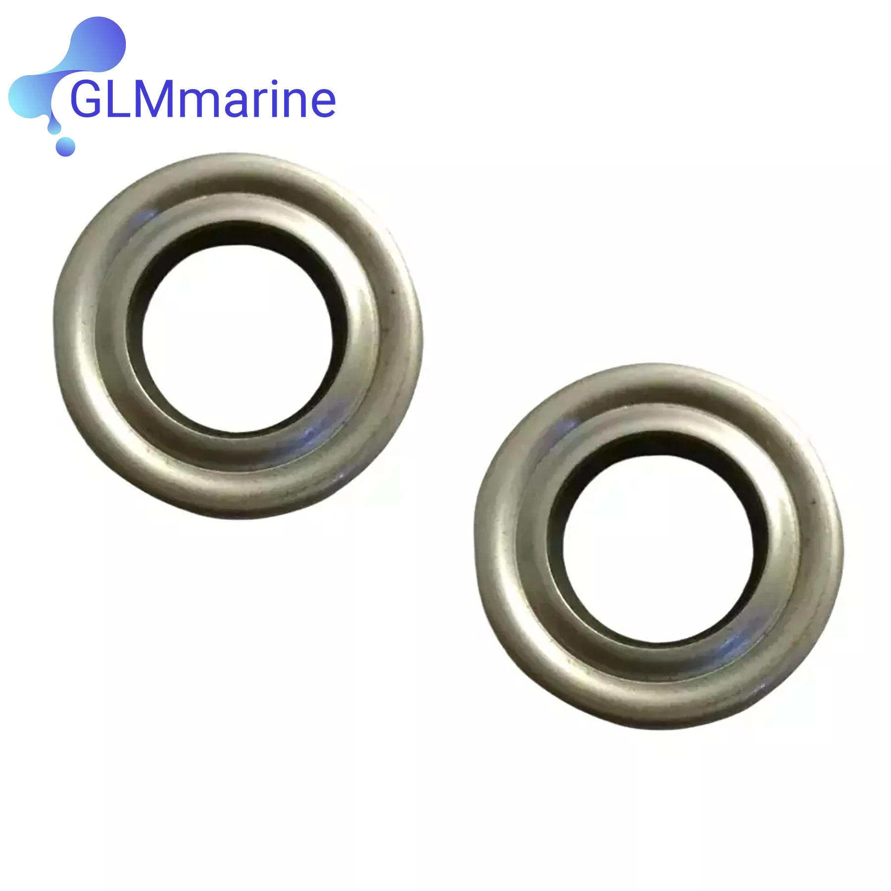 2Pcs Propeller Shaft Seal 0321787 for Johnson Evinrude Outboard 14HP 25HP 28HP 1981-1996 Engine 777566 Replacement 86190 18-2031