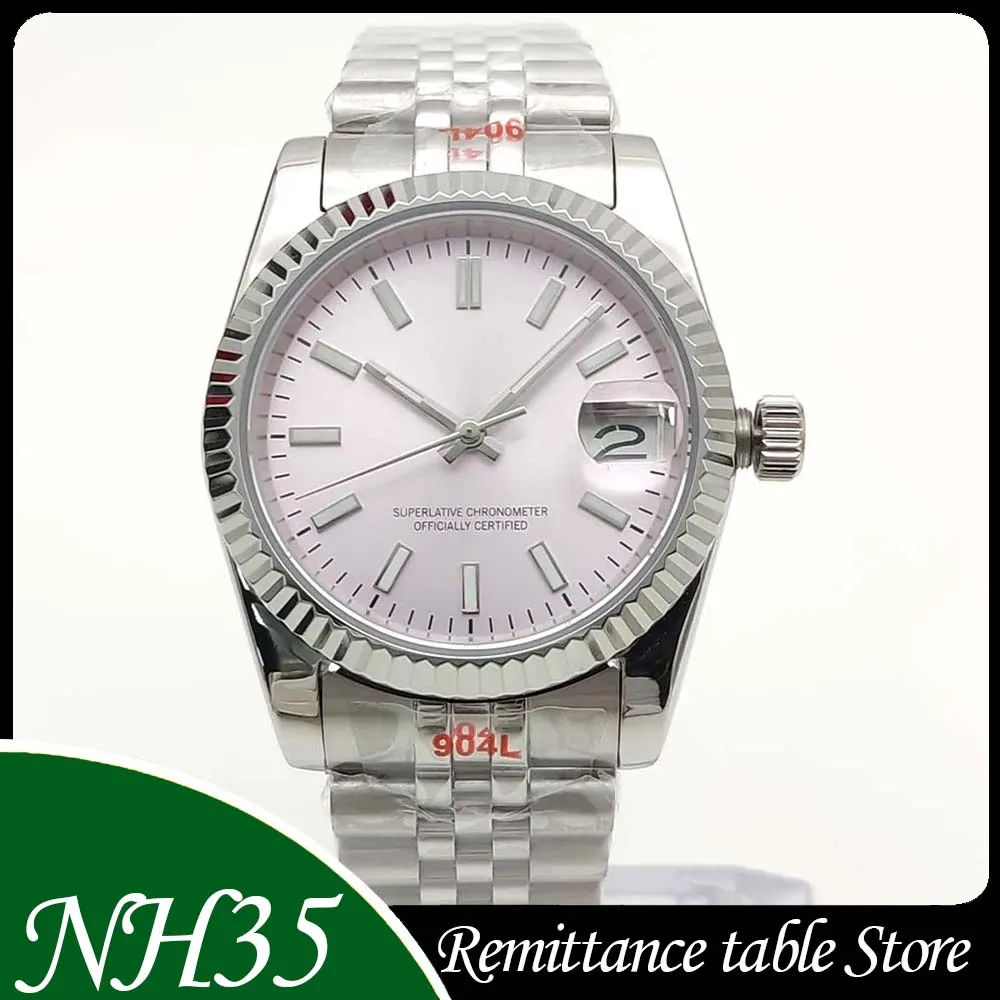 

Автоматические механические часы 36 мм/39 мм для мужчин и женщин, сапфировое стекло, модный повседневный стиль.