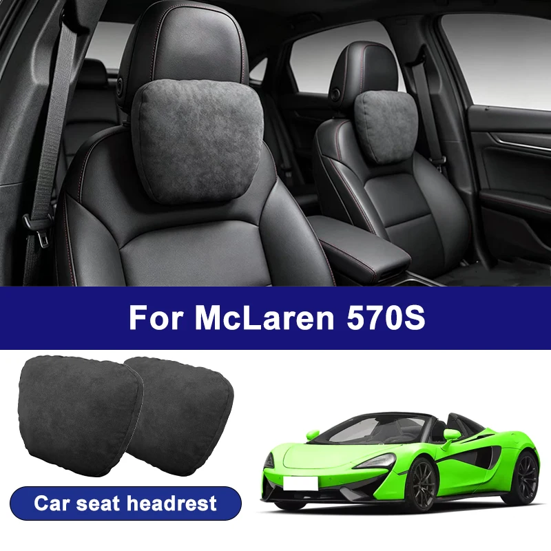 

For McLaren 570S car headrests,soft universal adjustable car seat pillows,car neck pillow cushions,car accessories