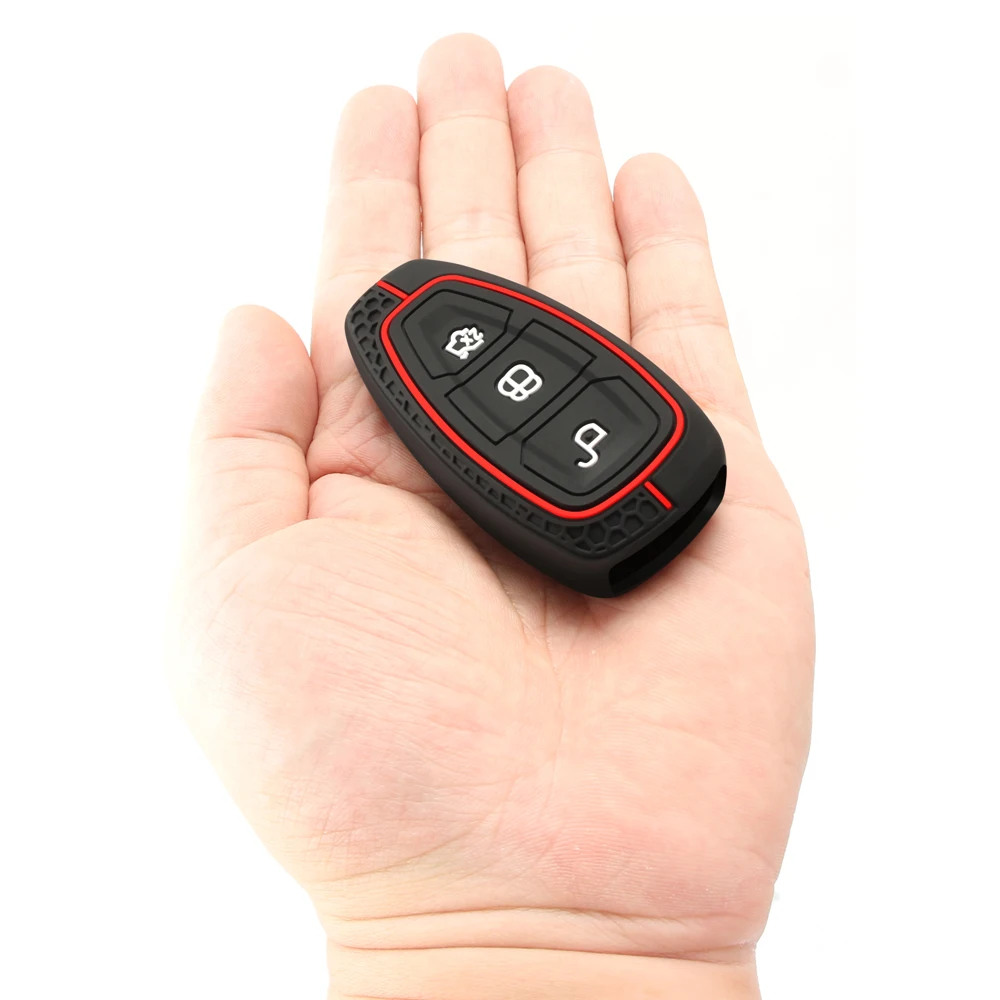 포드 C-맥스 S-맥스 에코스포츠 쿠가 이스케이프 피에스타 몬데오 포커스 2 3 MK3 ST RS 커스텀 자동차 키 케이스 커버 쉘 폴딩키 액세서리