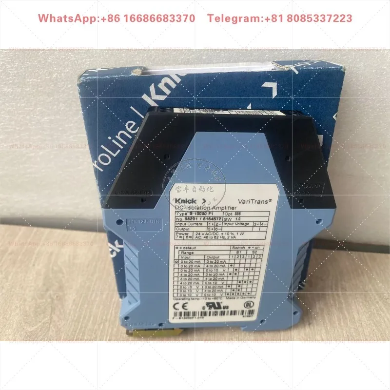 B13000F1 P15000H1 brand-new original shield tunnel boring machine accessories KNICK isolation amplifier