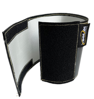 XINHAN Parts Aluminum and fiberglasss heat shielding Universal Starter heat shield 5.5 X 17 in Wrap Self Attaching