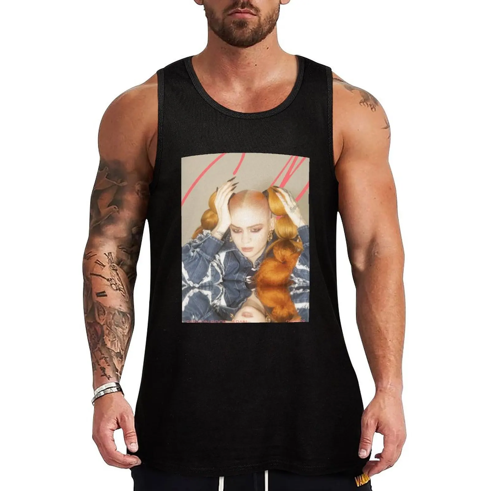 

Grimes Miss_Anthropocene Delete Forever Tank Top Short sleeve anime clothes bodybuilding