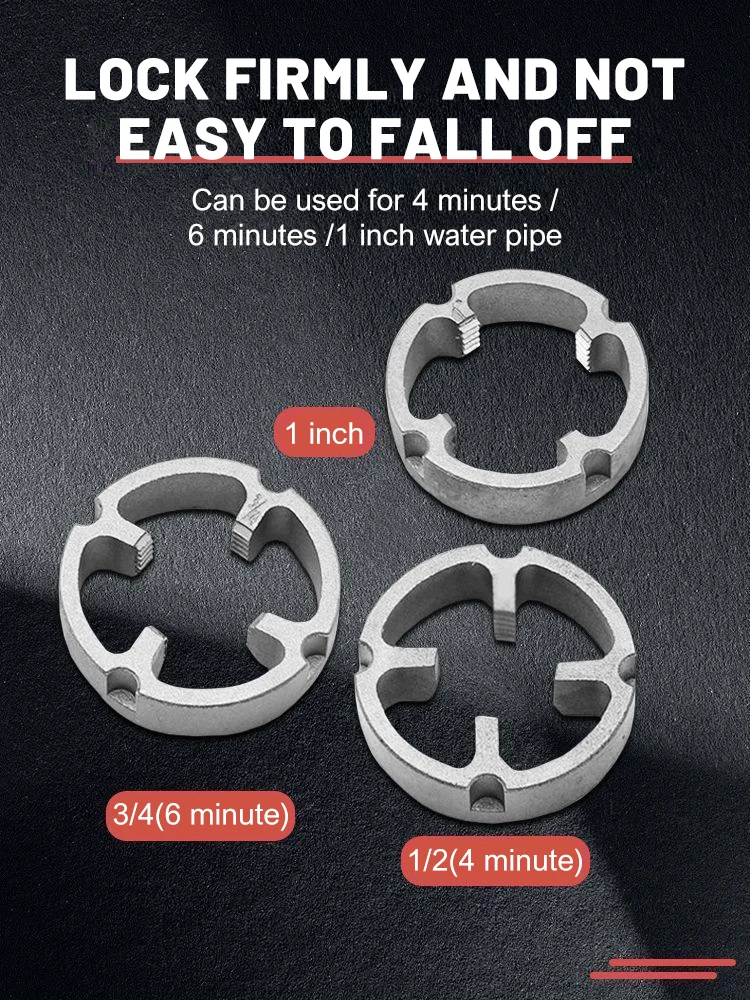 PVC Thread Maker Tool for Electric Drill Electric Drill Accessories Threading Module PVC Thread Making Tools Round Die Set