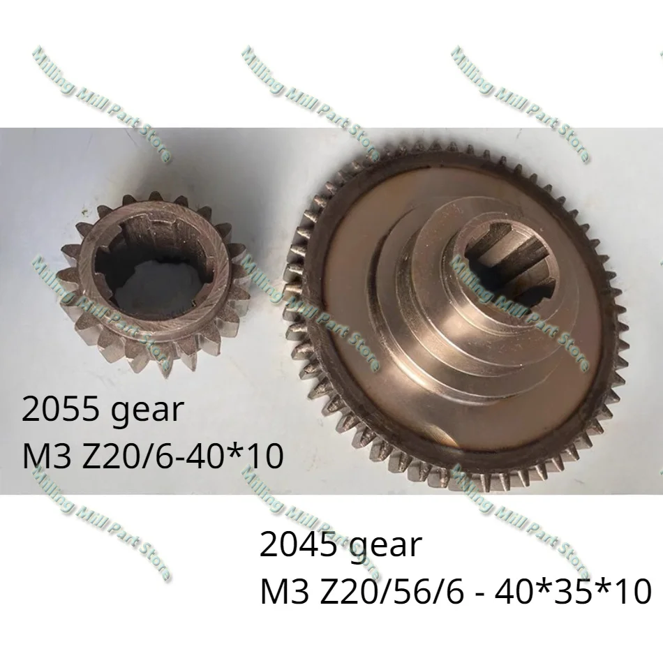 Lathe Gear Z20/56 M3 Headstock Inside and Outside Gear 2045 2055 CS6150C CS6166 Lathe Accessories