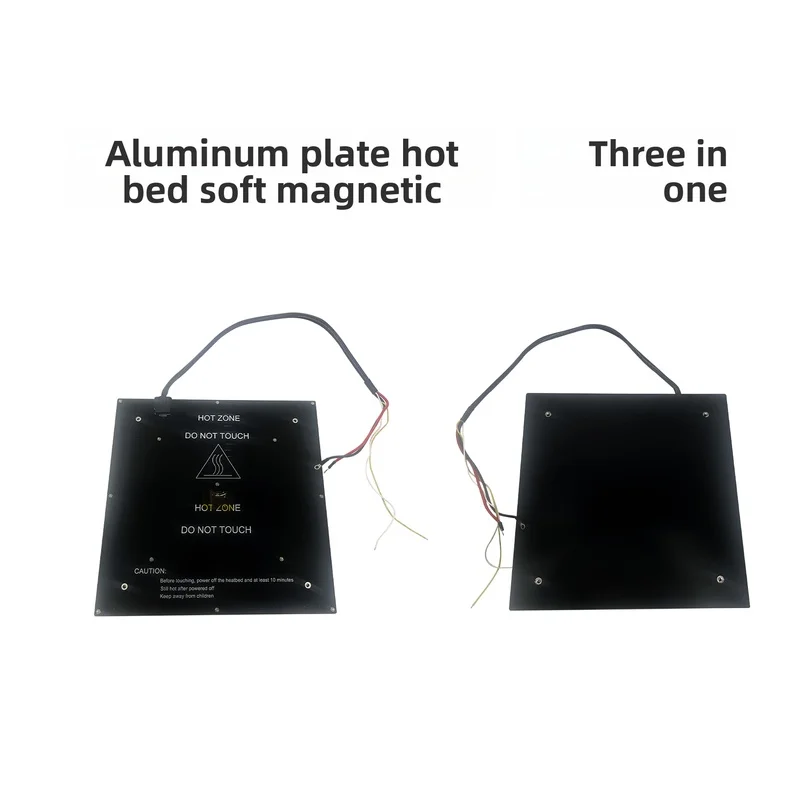 Original brand new aluminum plate hot bed soft magnetic three-in-one is suitable for QIDI Max3 3D printer accessories