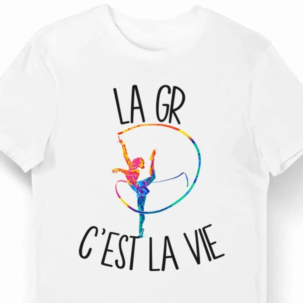 Rhythmic Gymnastics T Shirt La Gr C'Est Vie Organic For Children And Baby Bodysuits