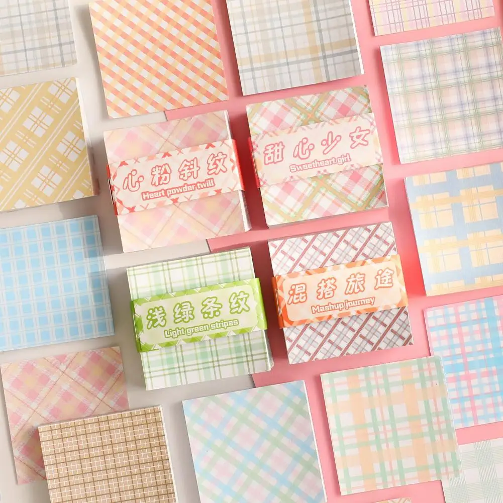 Липкие канцелярские товары, блокнот, разместить его, Офисная Закладка, Липкие заметки, милые дизайнерские наклейки в искусстве