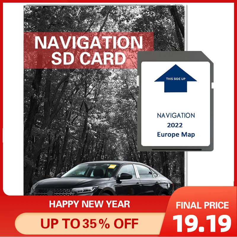 

Europe Navigation SD Map GPS Software Sat NAV Card 2022 for IVECO Stralis Hi-Way Car Map System Memory