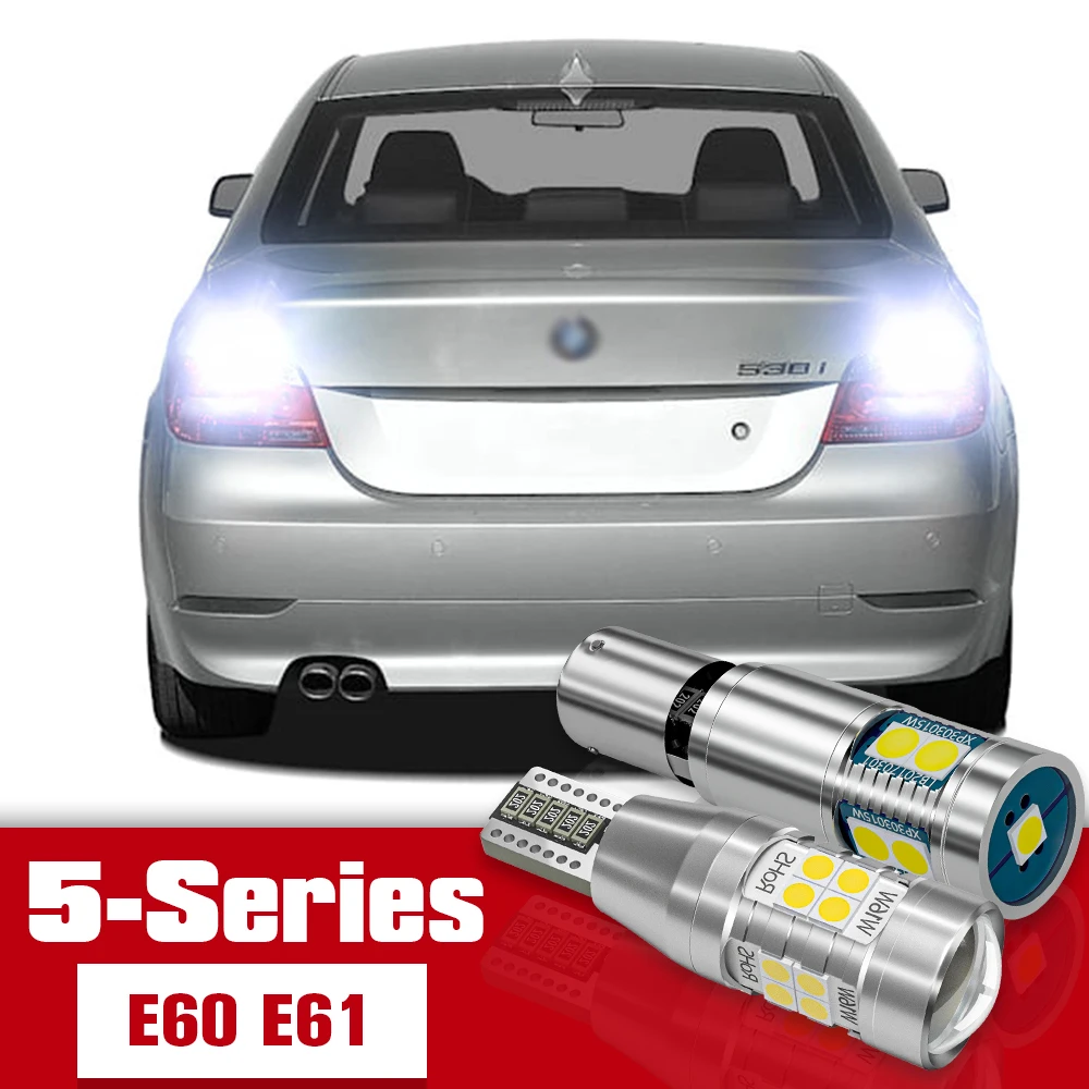 

2pcs LED Accessories Reverse Light Bulb Lamp For BMW 5 Series E60 E61 2002 2003 2004 2005 2006 2007 2008 2009 2010