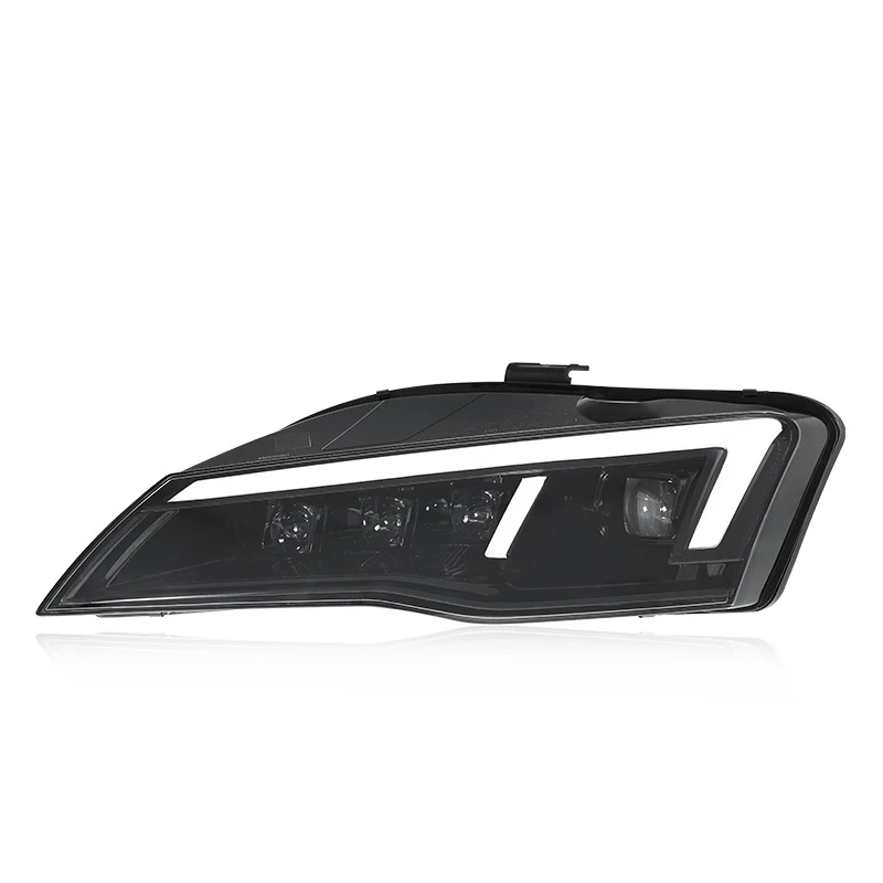 Headlight +Taillamp Assembly For 2007‑2014 Audi R8, Upgrade New Style Dynamic LED DRL Sequential Turn Signal Projector Head Lamp