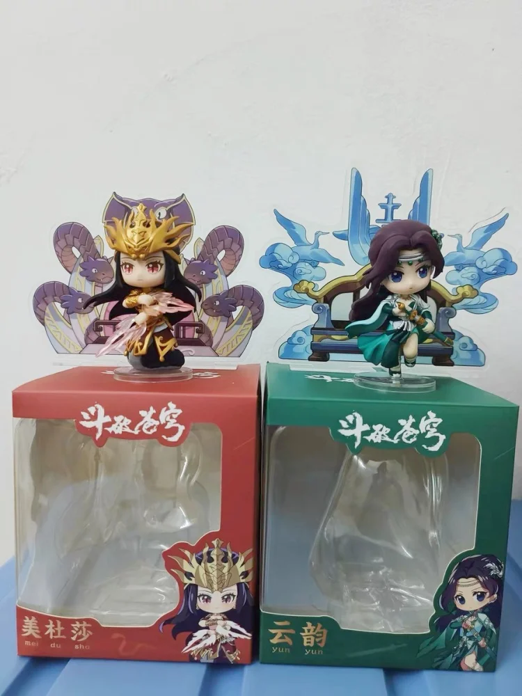

Anime Medusa Q-Version Doll Character Model Battle Through the Heavens Collection Toy Figure Ornament Holiday Home Decoration