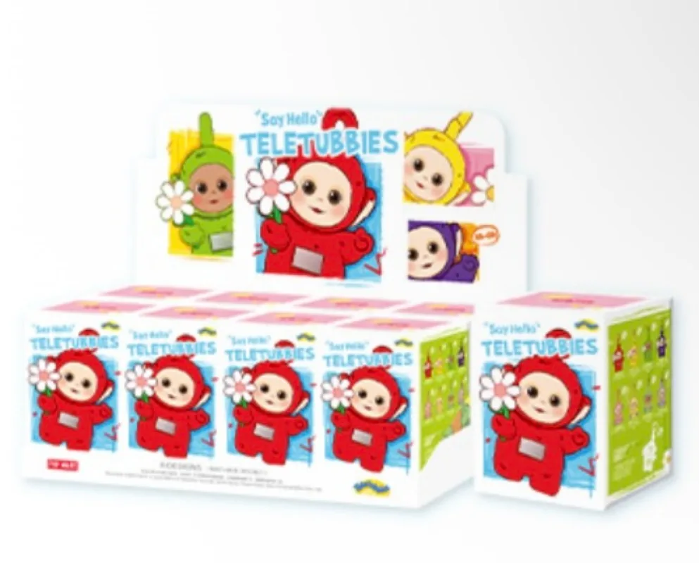 

POPMART новые оригинальные профильные фигурки телепузиков «Say You're Good», слепые коробки, виниловые украшения, куклы, подарки на день рождения