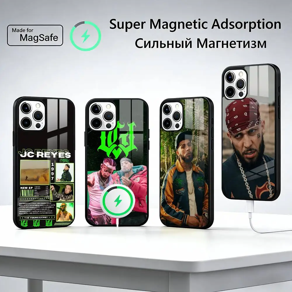 

HOT Jc Reyes JC REYES Tour Phone Case For iPhone17,16,15,14,13,12,11 Plus,Pro Magnetic For Magsafe Wireless Charging