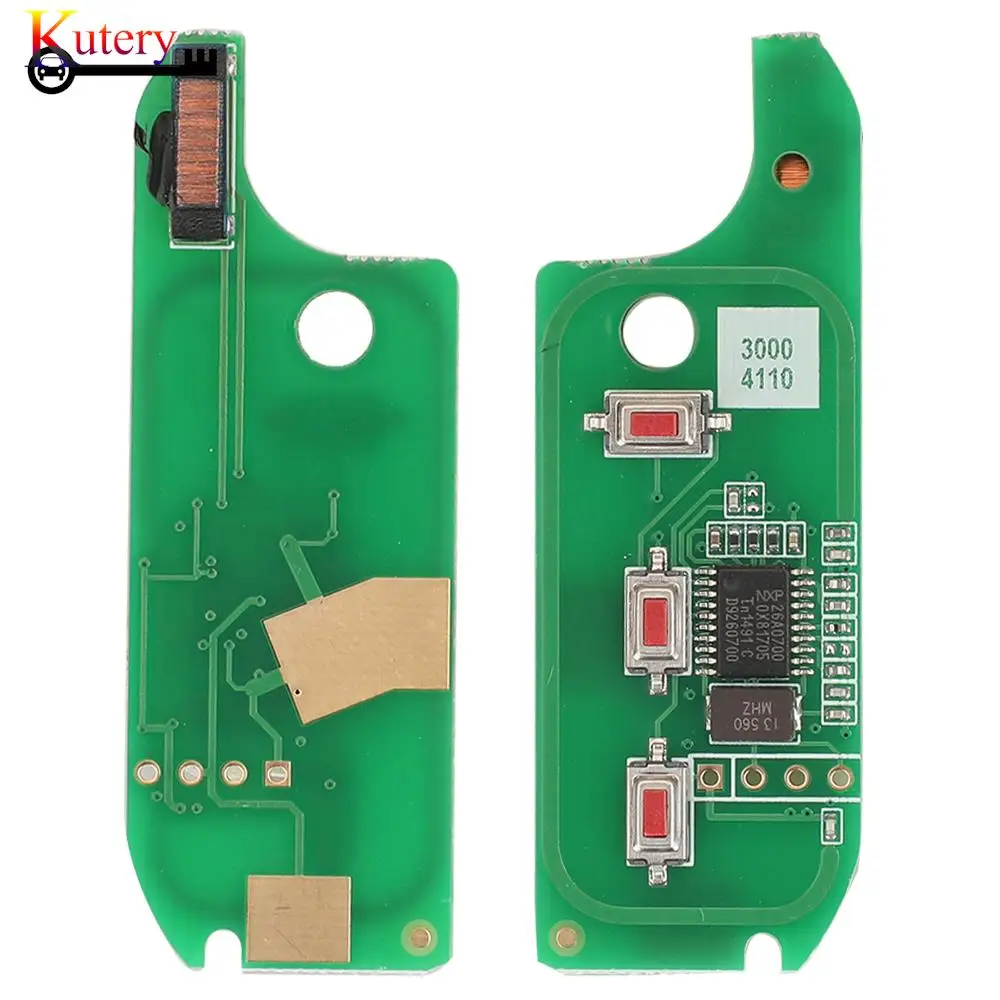 jingyuqin Remote Car Key Circuit Board For Fiat 500L MPV Ducato Citroen Jumper Peugeot Boxer 2008-2015 433.92 ASK ID46 PCF7946