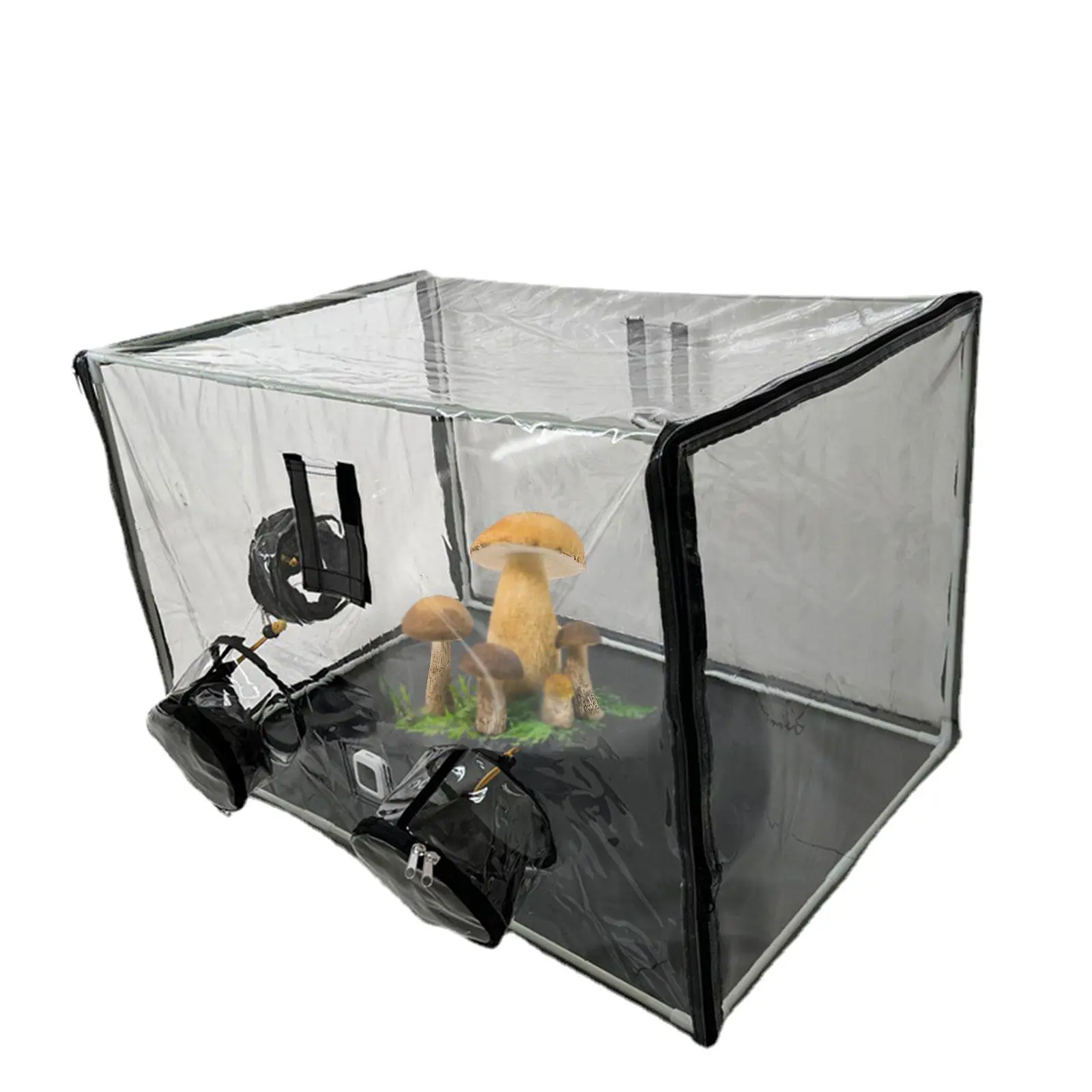 

Mini Garden Greenhouse with Storage Bag 3 Vents Mushroom Grow Bag Plant Planting