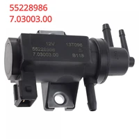 Válvula reguladora de presión de turbocompresor, válvula de Control de vacío para Opel, Alfa Romeo, Lancia, Delta, Fiat Bravo, 55228986, 7.03003.00