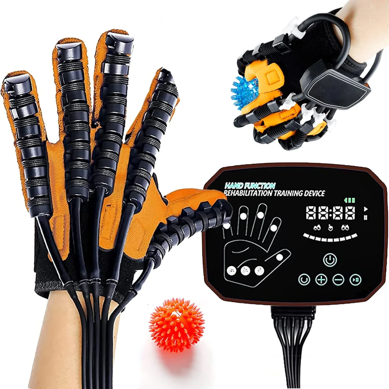 Robot Glove Stroke Brain Hemorrhage Hand Rehabilitation Equipment Finger Function Recovery Hemiplegia Rehabilitation Robot Glove