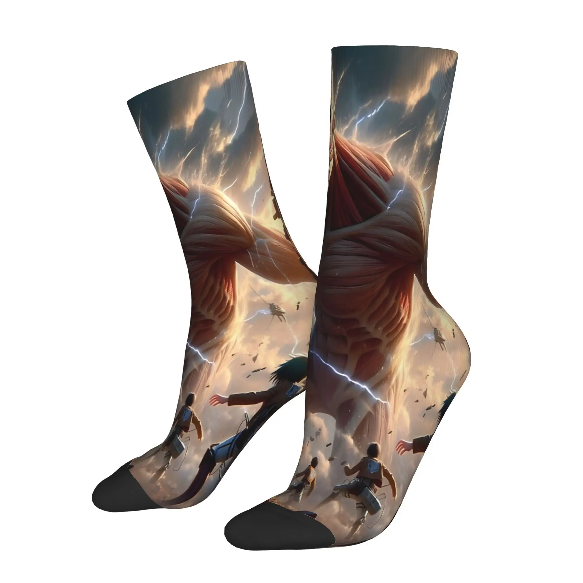 

enormous Attack On Titan Sock Printed Man Polyester