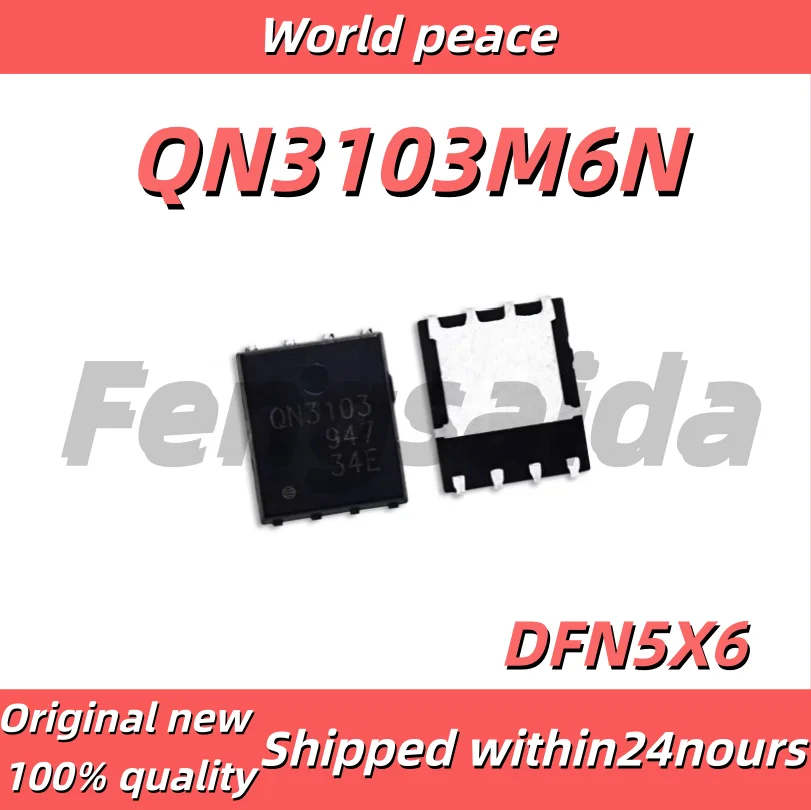 (1-10pcs)100% Brand new original QN3103M6N SMD DFN5X6-8 Marking QN3103 Single N-Channel 30V 64A Field-Effect Transistor
