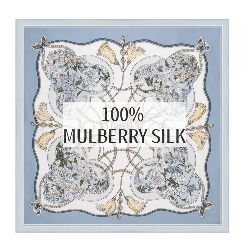 luxury-silk-square-scarf-floral-chain-pattern-100-pure-mulberry-silk-ladies-fashion-daily-portable-decor-neck-neckerchief