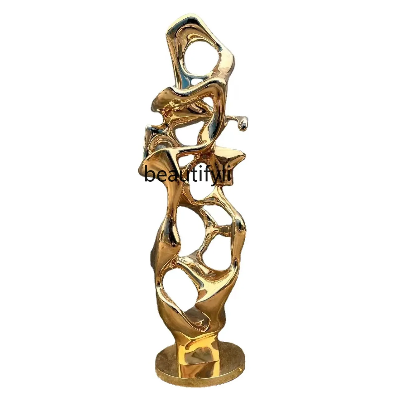 

Modern light luxury sculpture ornaments,art decorations,electroplated entrance decorations,creative decorations inthe aisle hall