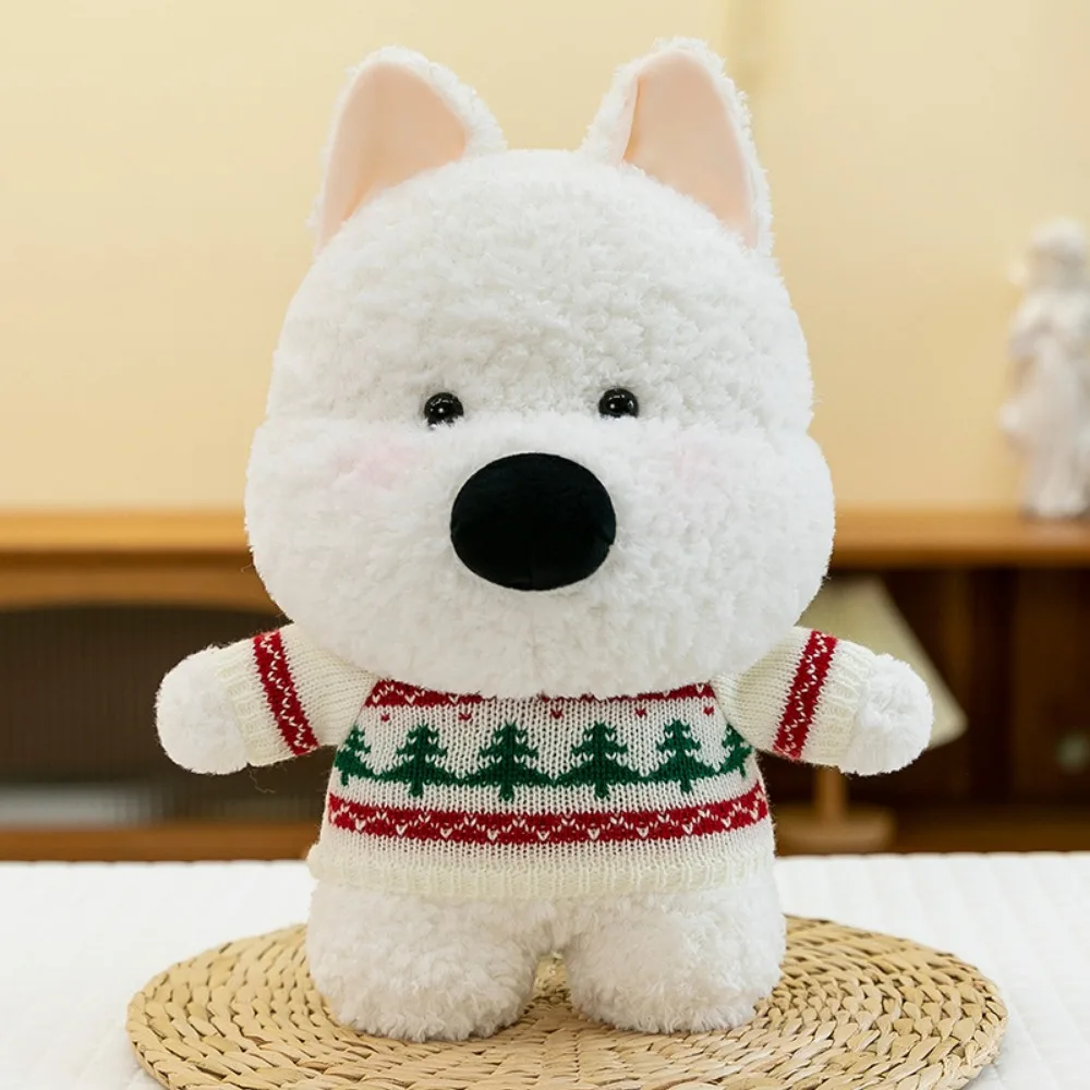 

Мягкая игрушка, имитация собаки, плюшевая кукла, мультяшная пушистая мультяшная милая кукла-собака, мягкий шарф с большими ушками, щенок
