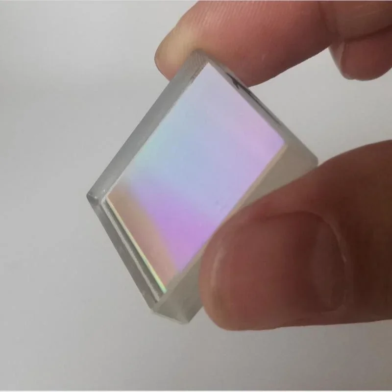 K9 Optical Glass Plane Diffraction Grating 600-2400L Blazed Reflective Grating 50x50mm