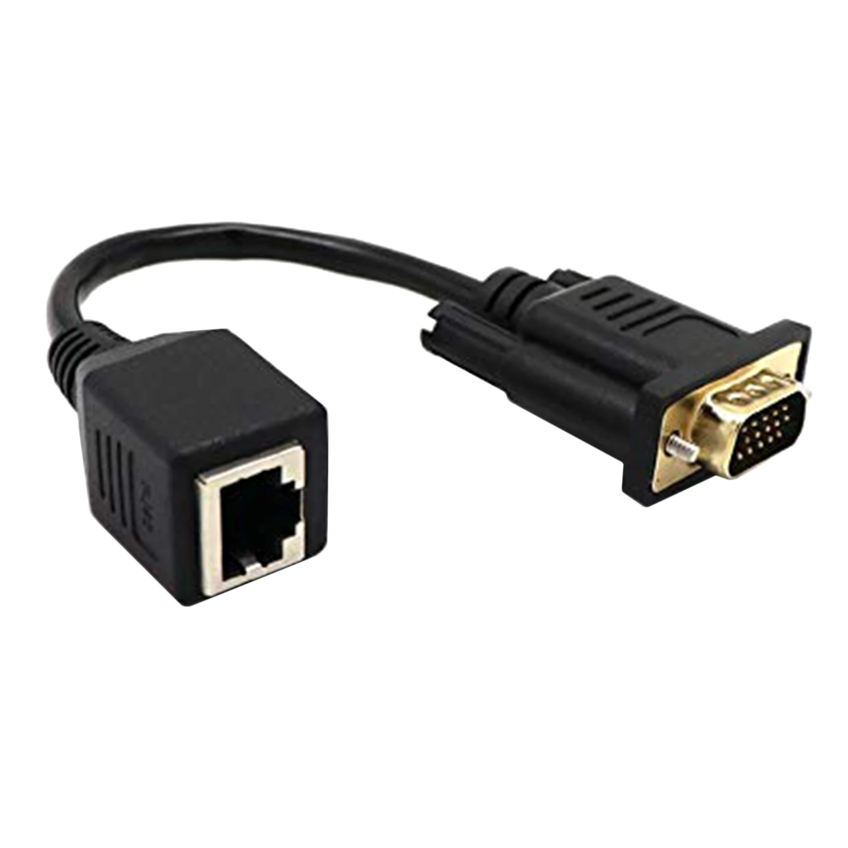 

VGA to RJ45 Adapter Network Cable to VGA Network Cable Connector Monitor to Network Cable Connector VGA Extender-AB01