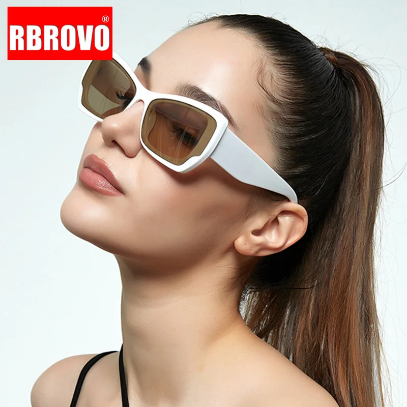 RBROVO Y2K Vintage Sunglasses Woemn Punk Luxury Eyewear for Women/Men High Quality Fashion Sun Glasses Gafas De Sol 2023 UV400