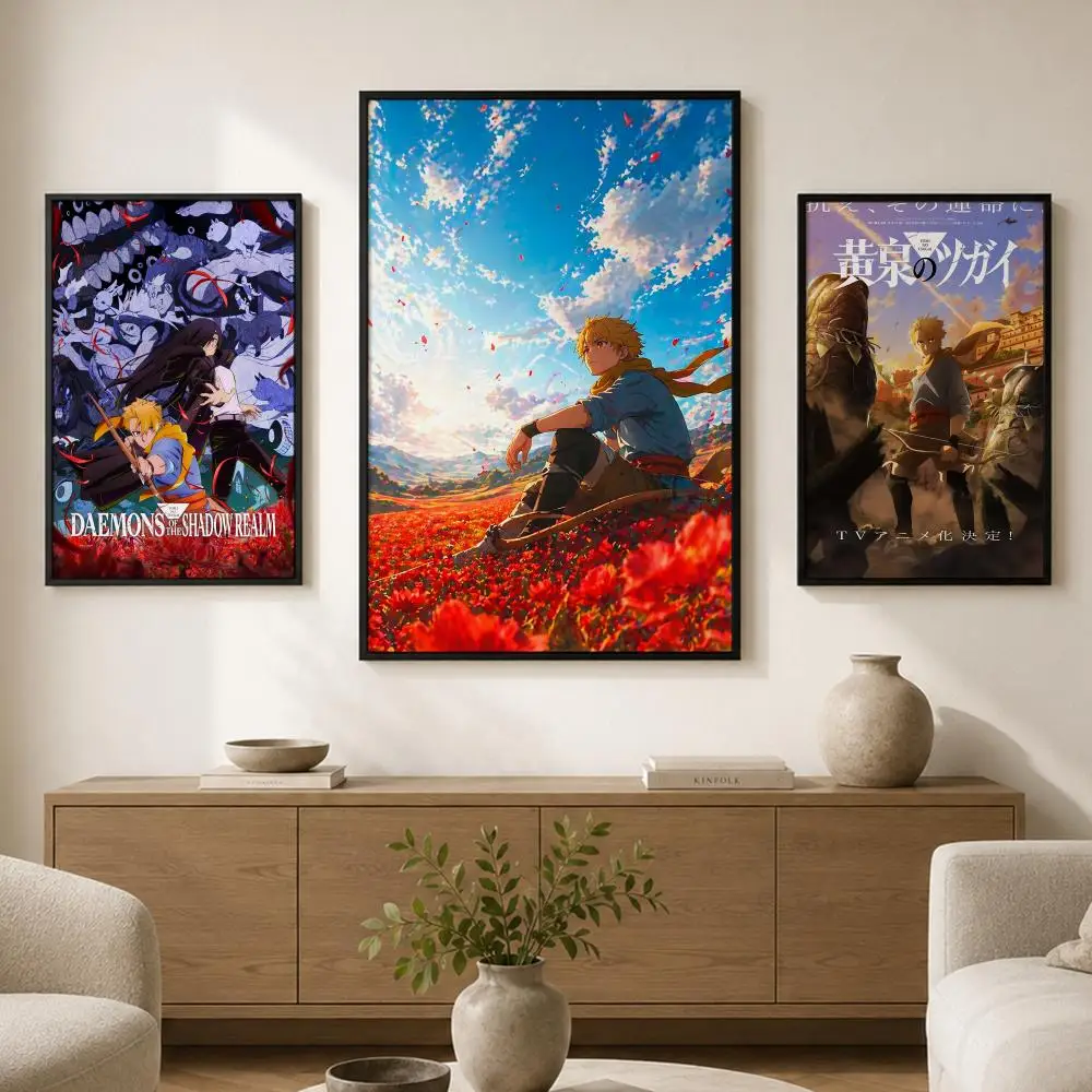 Daemons of the Shadow Realm Poster Waterproof PP paper Self-Adhesive High-Definition Decorative Art Suitable for Living Bedrooms