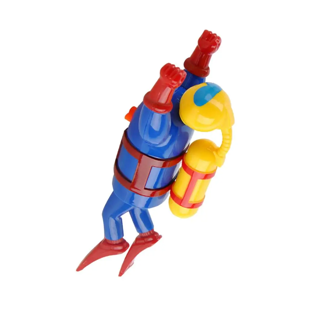 Funny Diver's Doll Play Water Toys for Children on the Chain Diver Figurine Dive People Wind Swimming Bathing Diving Pool Toys