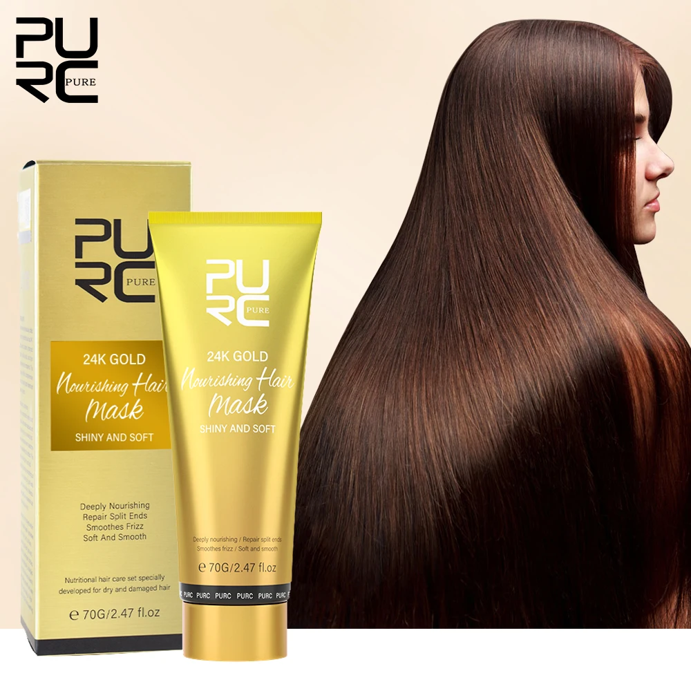 

PURC Smoothing Hair Mask Repair Damaged Hair Soft Straightening Professional Hair Treatment Hair Care Product for Women