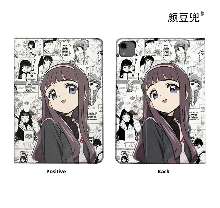 Tomoyo Daidouj Anime Card Captor For iPad Air 45 Mini 5 6 Case Luxury Silicone For Pro 12.9 11 For iPad 10th Protective Pro13